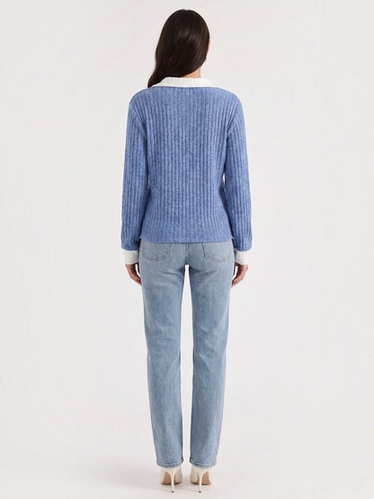 Althea Strickpullover mit V-Ausschnitt