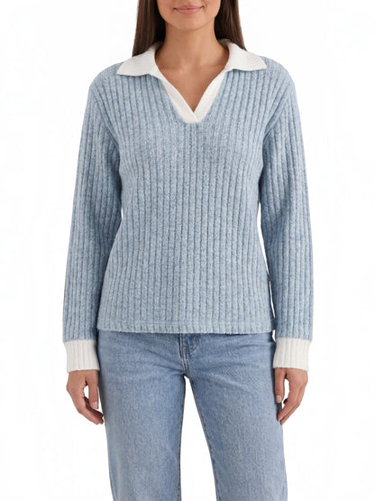 Althea Strickpullover mit V-Ausschnitt