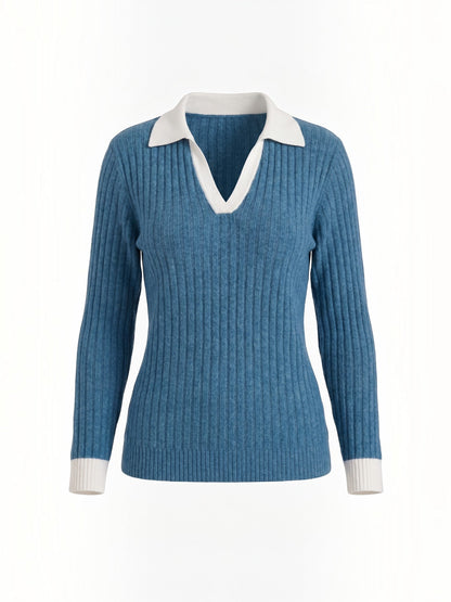 Althea Strickpullover mit V-Ausschnitt