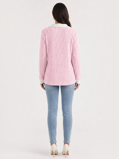 Althea Strickpullover mit V-Ausschnitt