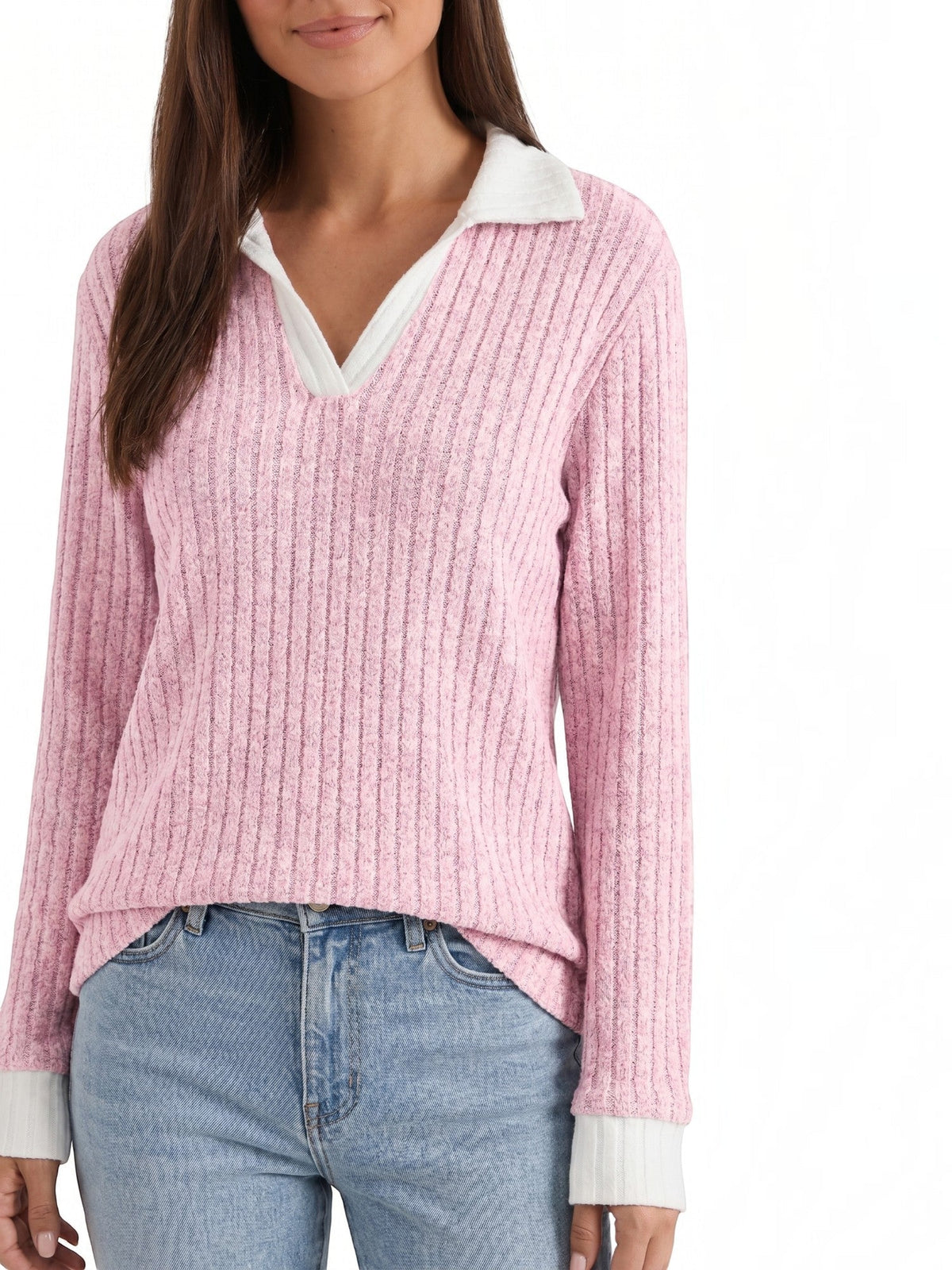 Althea Strickpullover mit V-Ausschnitt