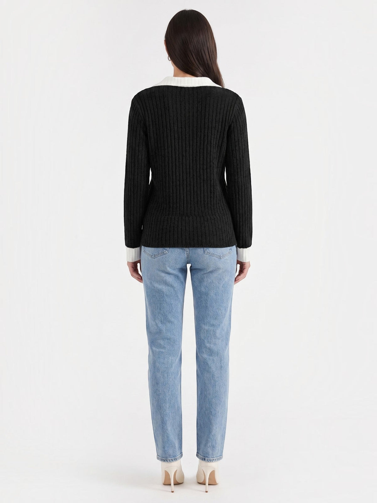 Althea Strickpullover mit V-Ausschnitt