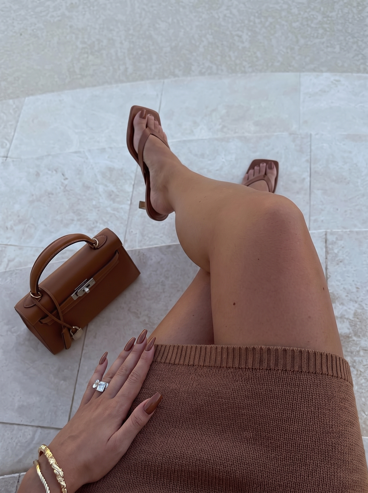 Amanda Kitten-Heel Sandaletten