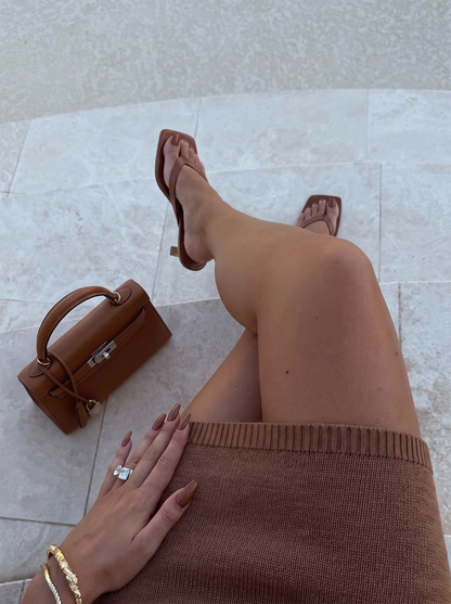 Amanda Kitten-Heel Sandaletten