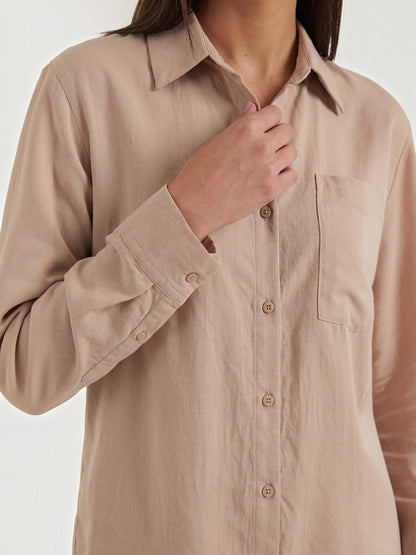 Amber Baumwoll Hosenanzug mit Overshirt