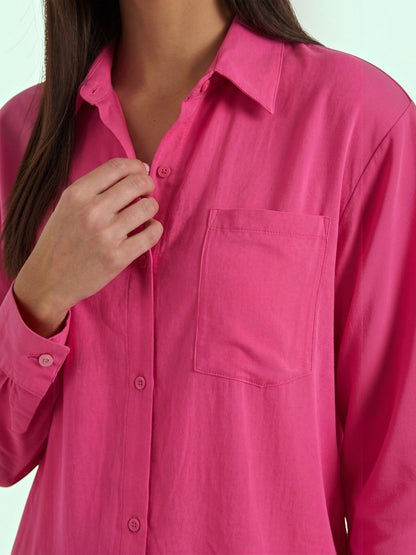 Amber Baumwoll Hosenanzug mit Overshirt