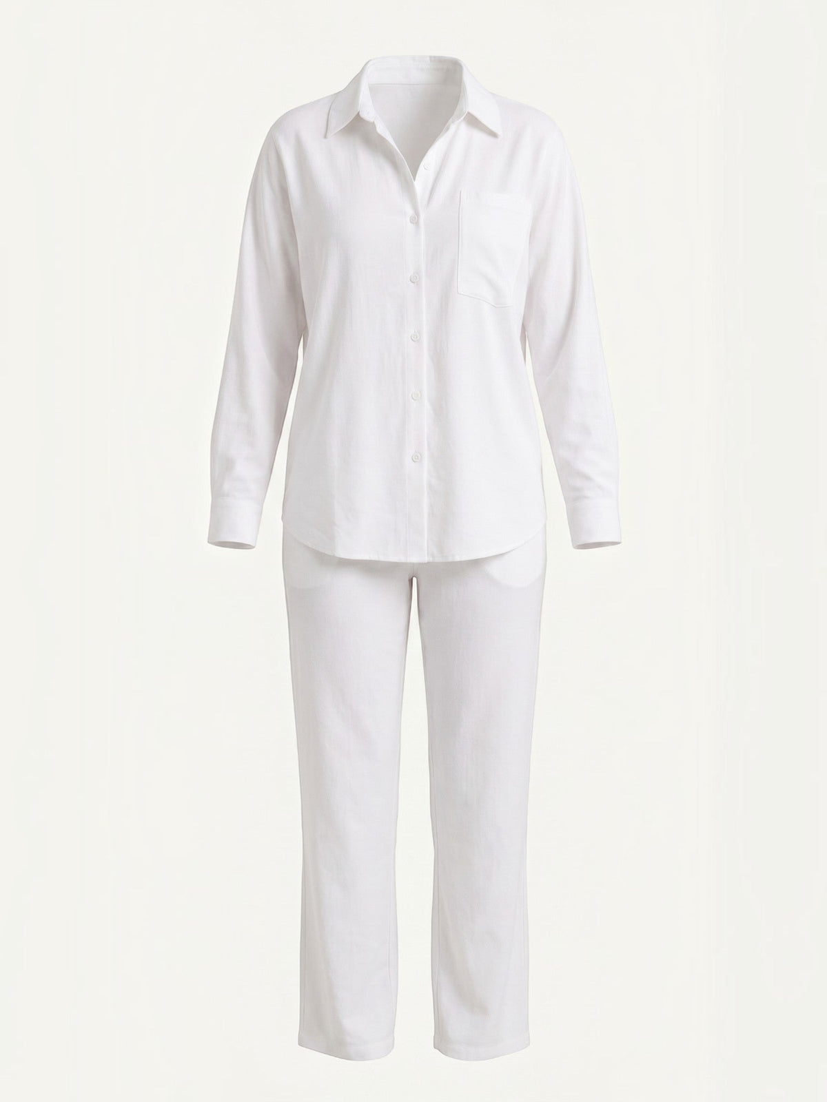 Amber Baumwoll Hosenanzug mit Overshirt
