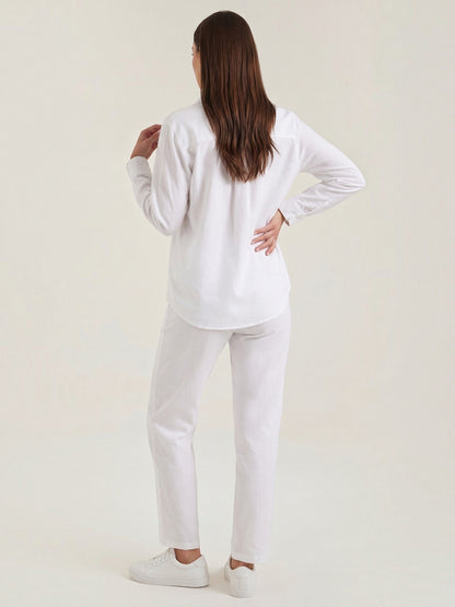 Amber Baumwoll Hosenanzug mit Overshirt