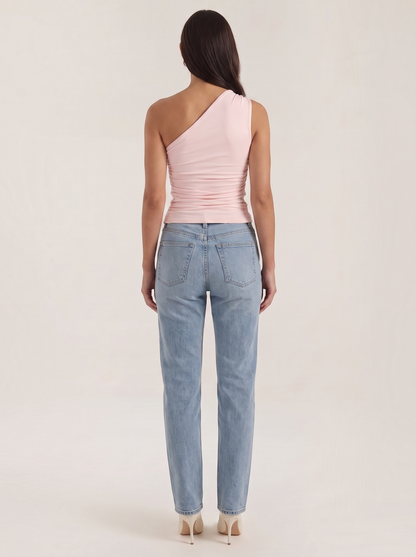 Briony Ärmelloses One-Shoulder-Top
