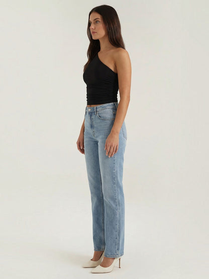 Briony Ärmelloses One-Shoulder-Top