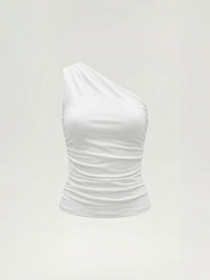 Briony Ärmelloses One-Shoulder-Top