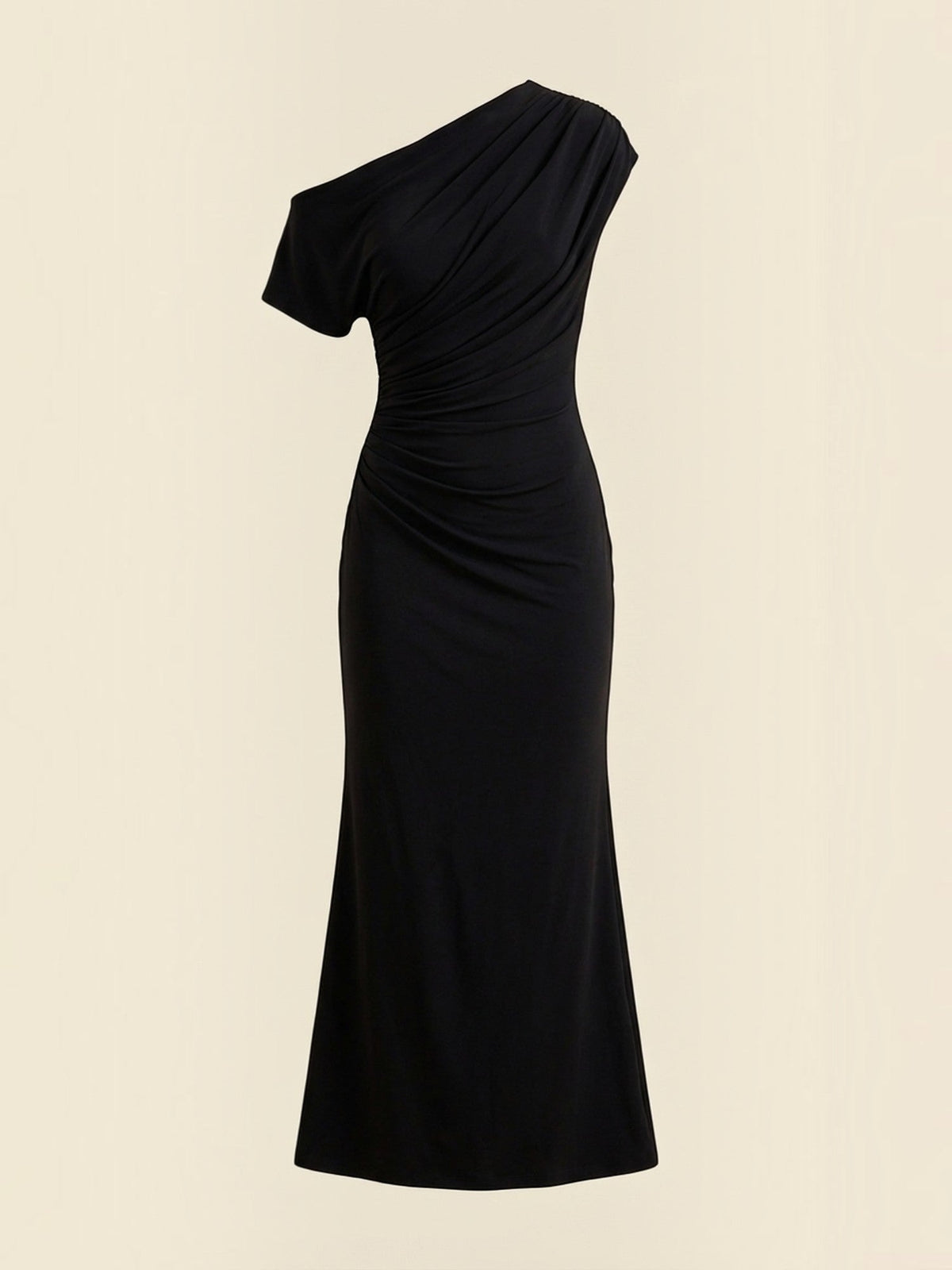 Candice Einschulter-Maxikleid