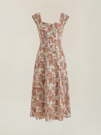 Dahlia Midi-Sommerkleid