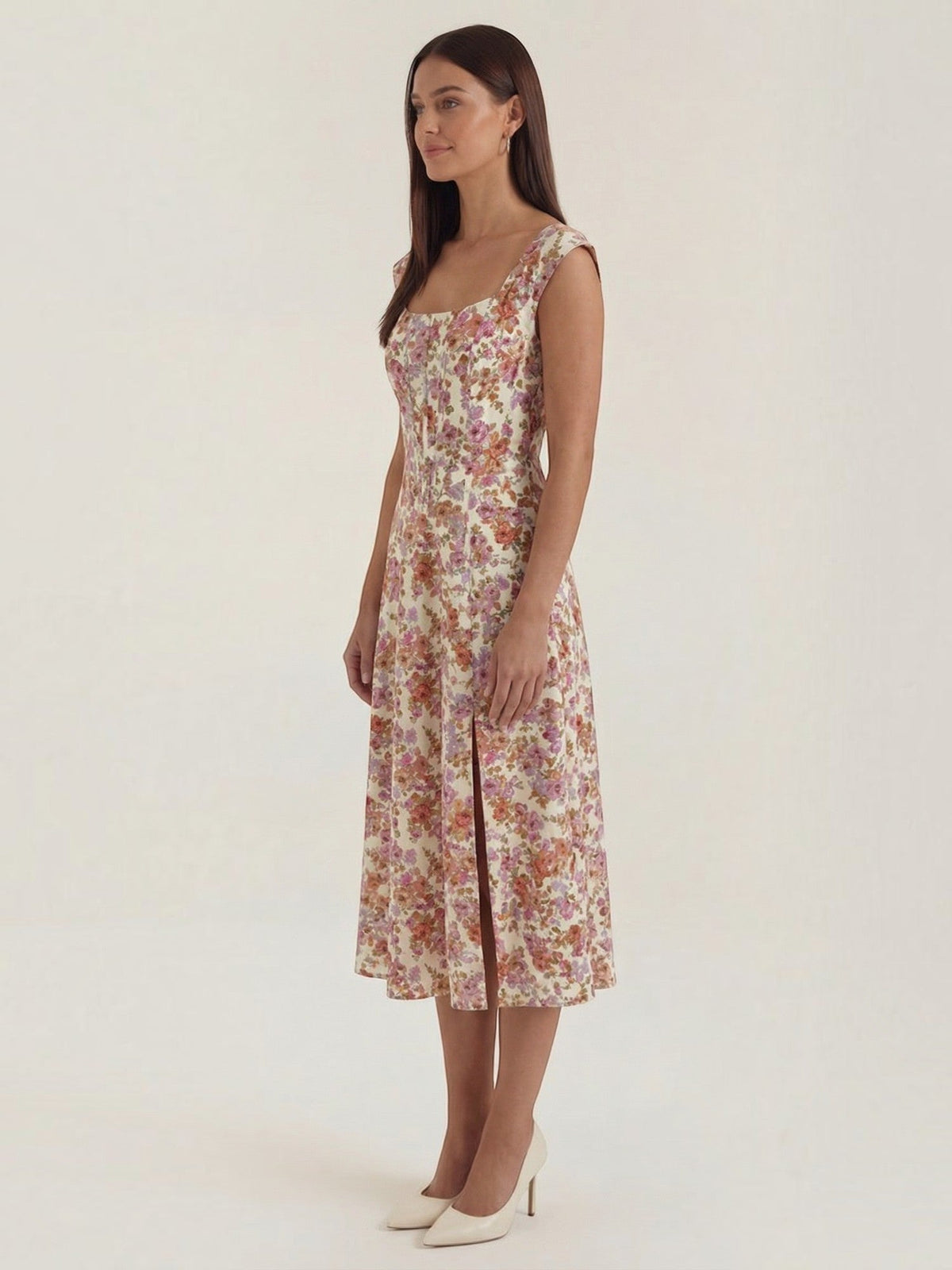 Dahlia Midi-Sommerkleid