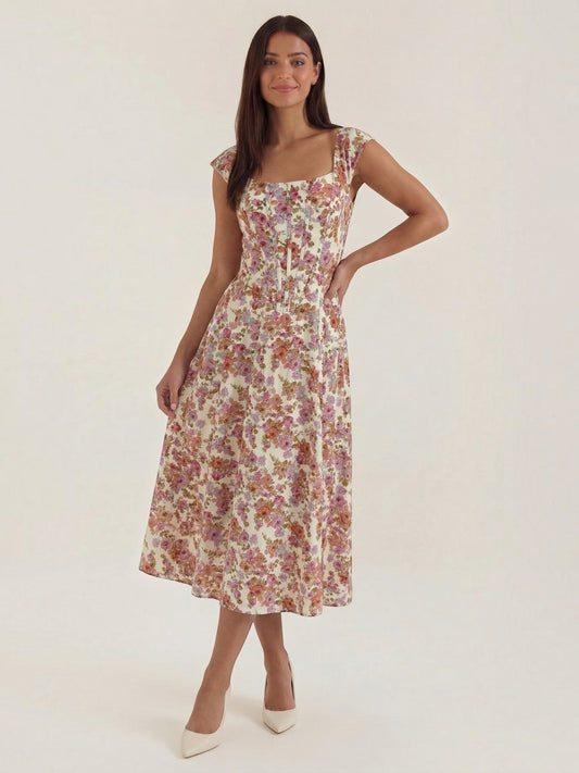 Dahlia Midi-Sommerkleid