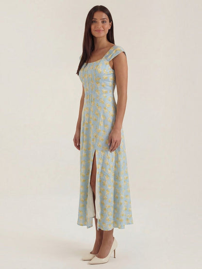 Dahlia Midi-Sommerkleid
