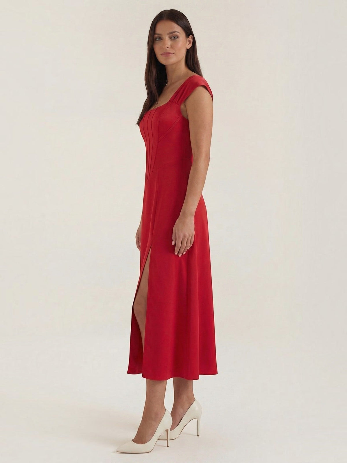 Dahlia Midi-Sommerkleid