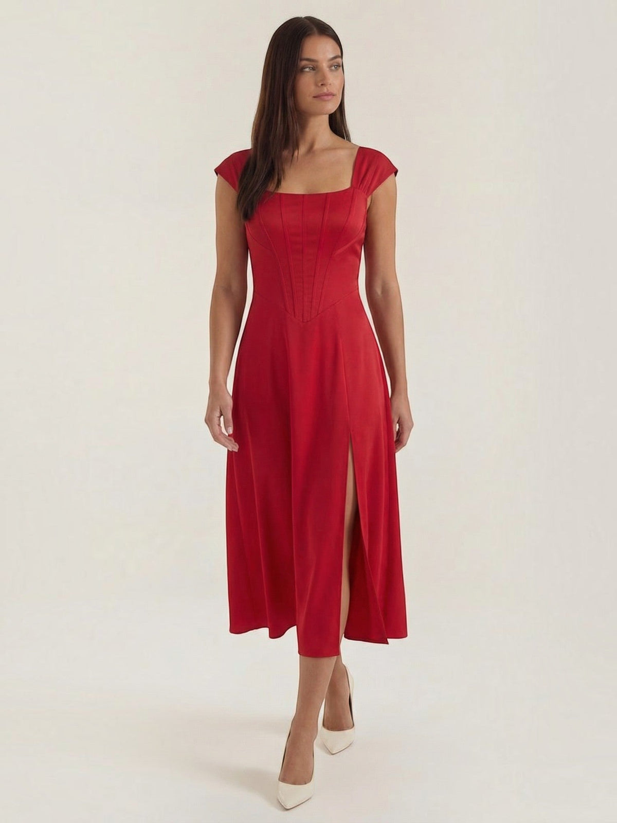 Dahlia Midi-Sommerkleid