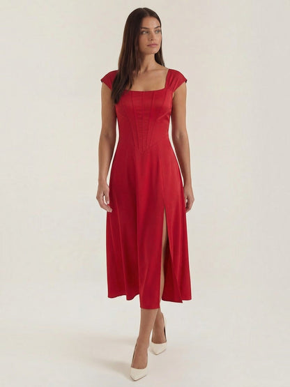 Dahlia Midi-Sommerkleid