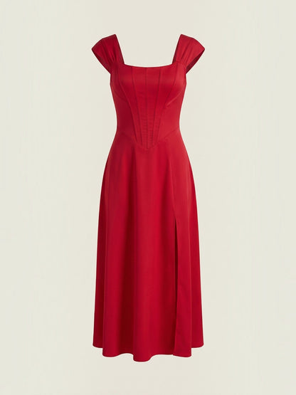 Dahlia Midi-Sommerkleid