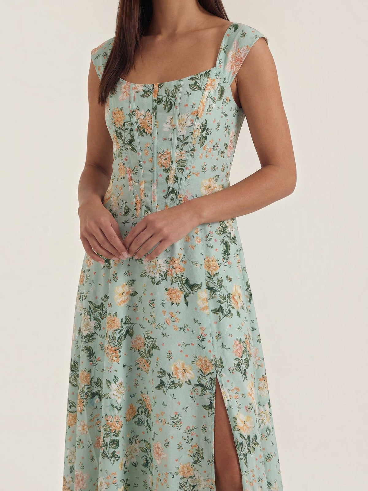 Dahlia Midi-Sommerkleid