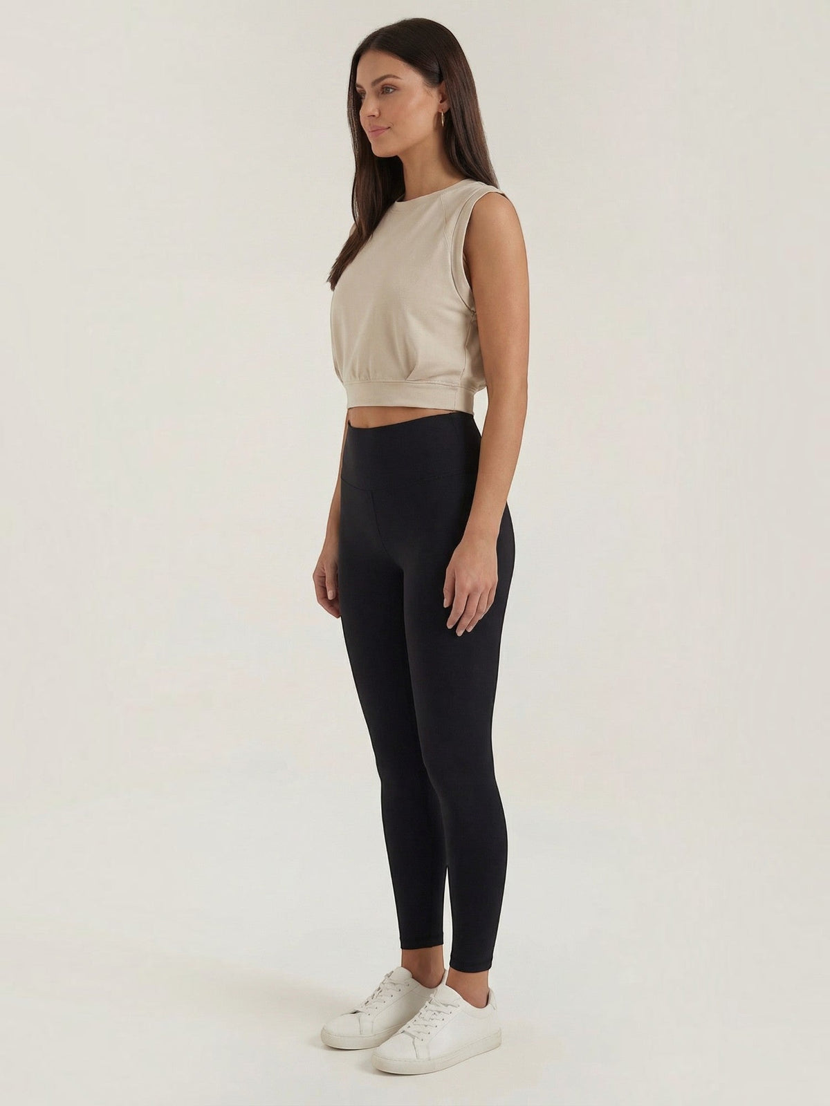 Faye Ärmellosem Crop Top