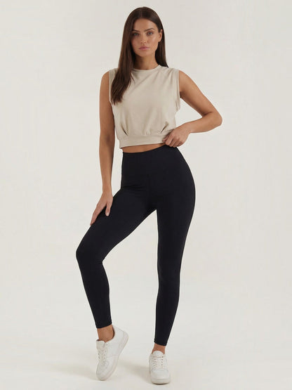 Faye Ärmellosem Crop Top