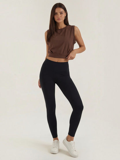 Faye Ärmellosem Crop Top