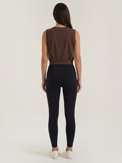 Faye Ärmellosem Crop Top