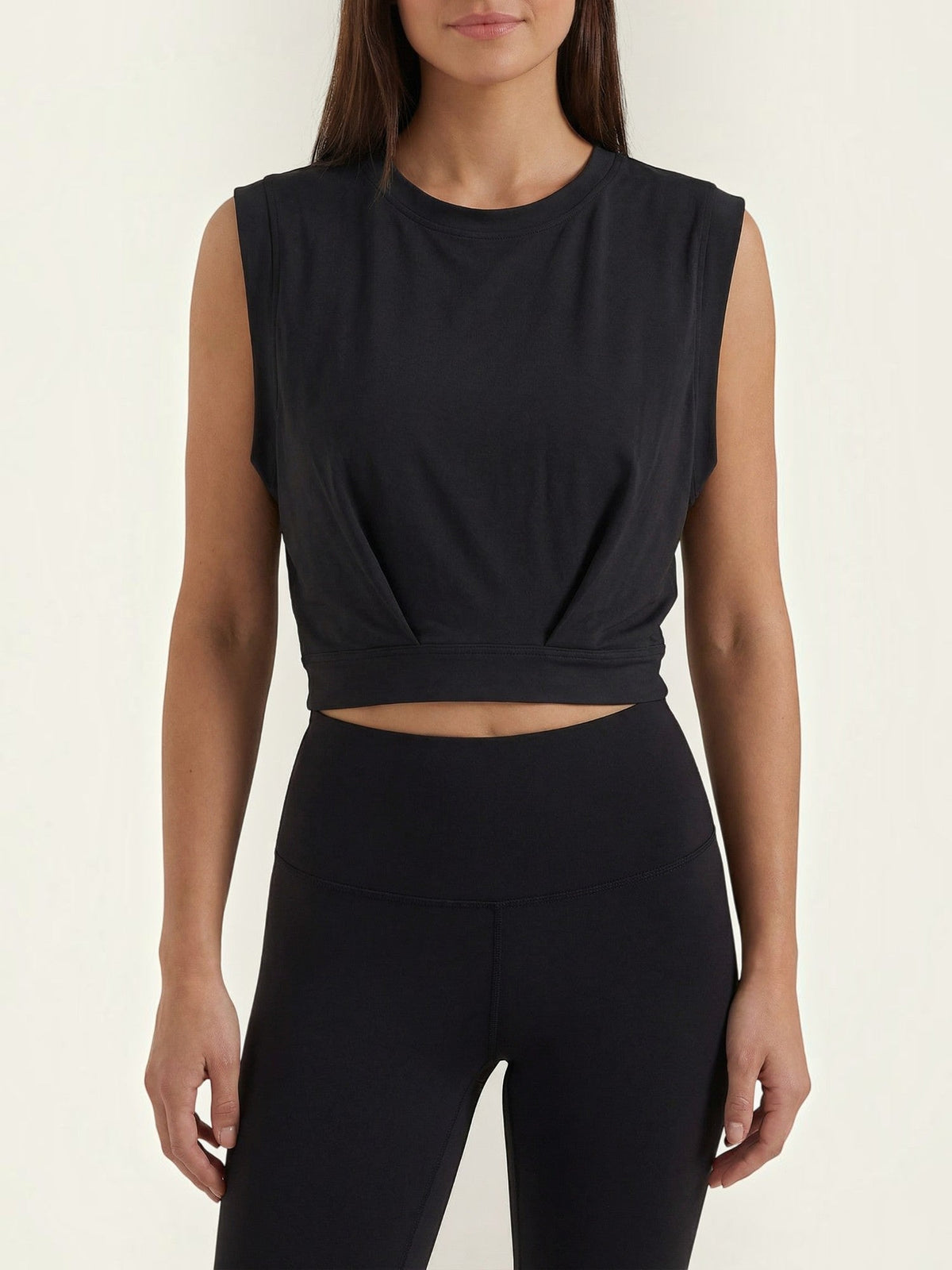 Faye Ärmellosem Crop Top