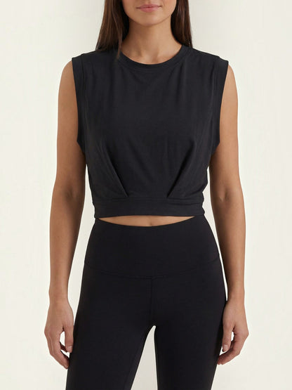 Faye Ärmellosem Crop Top