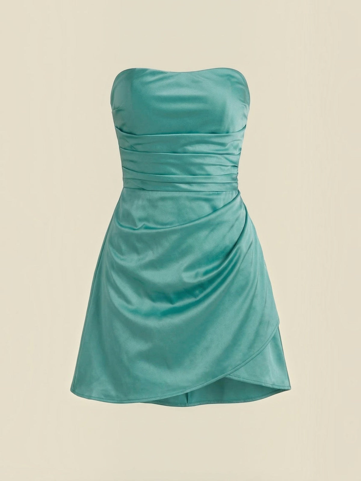 Genevieve Trägerloses Minikleid