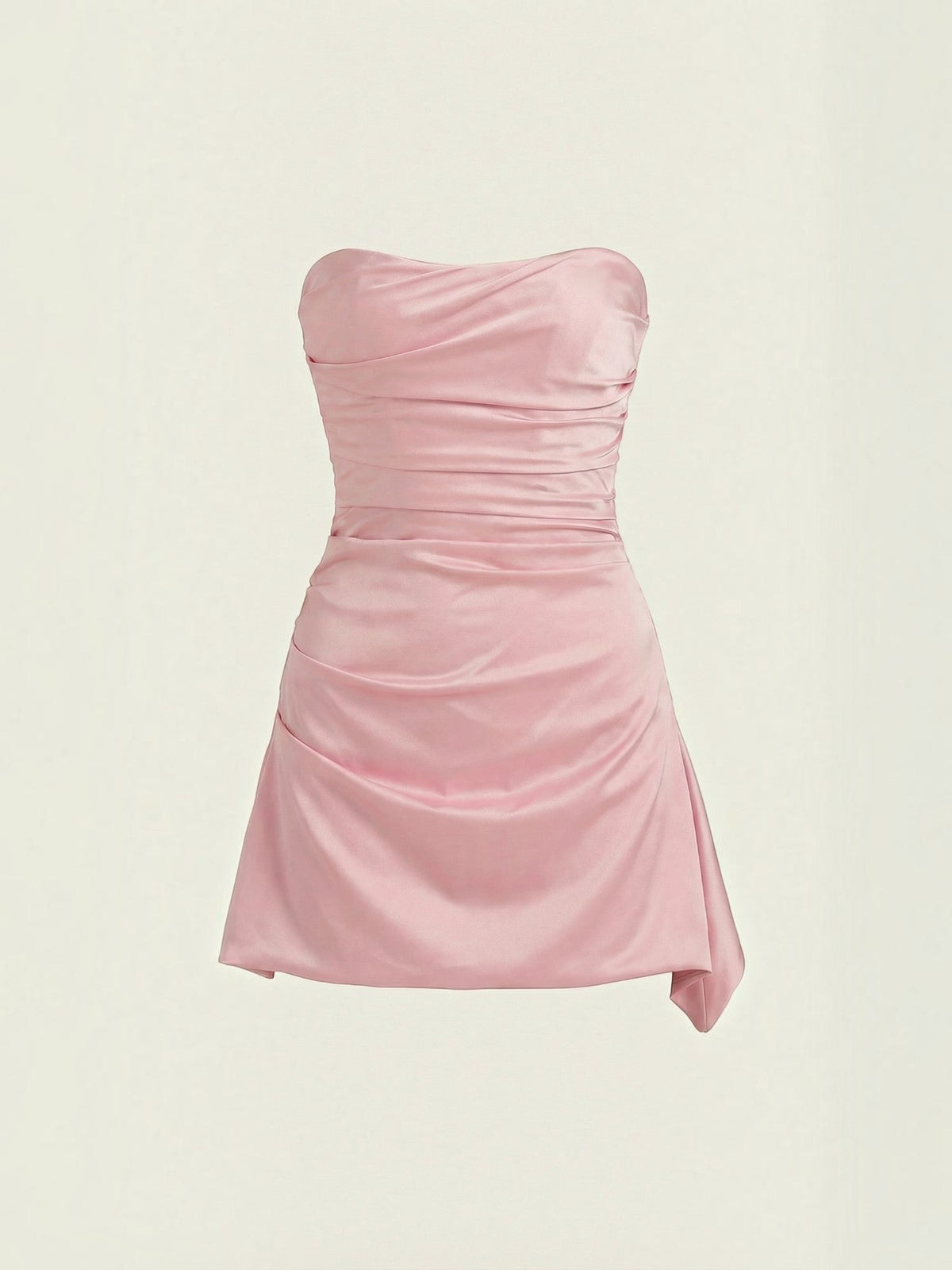 Genevieve Trägerloses Minikleid