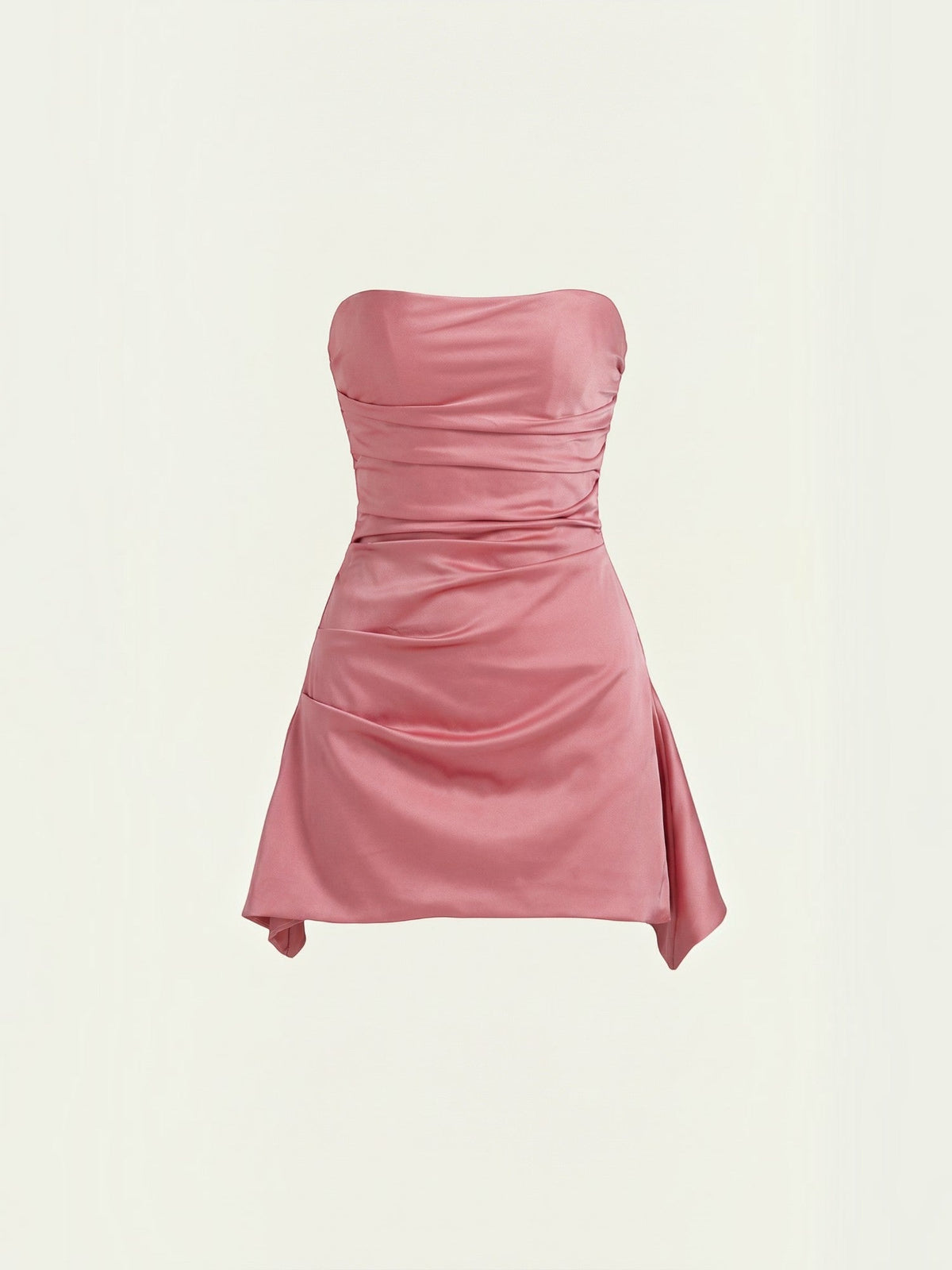 Genevieve Trägerloses Minikleid