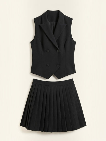 Kimberly Blazer-Weste-Rock-Set