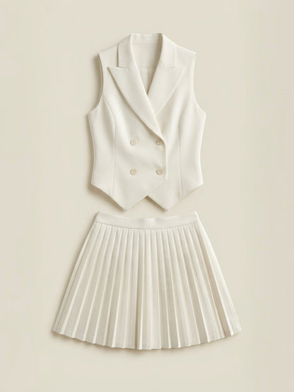 Kimberly Blazer-Weste-Rock-Set