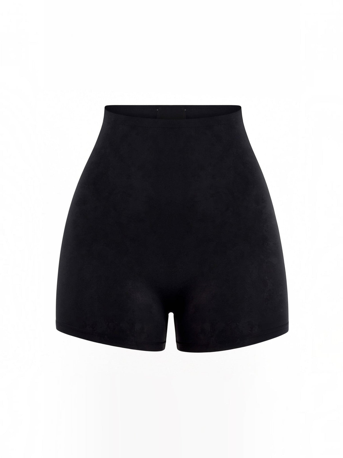 Nahtlose Shorts mit hoher Taille über dem Knie