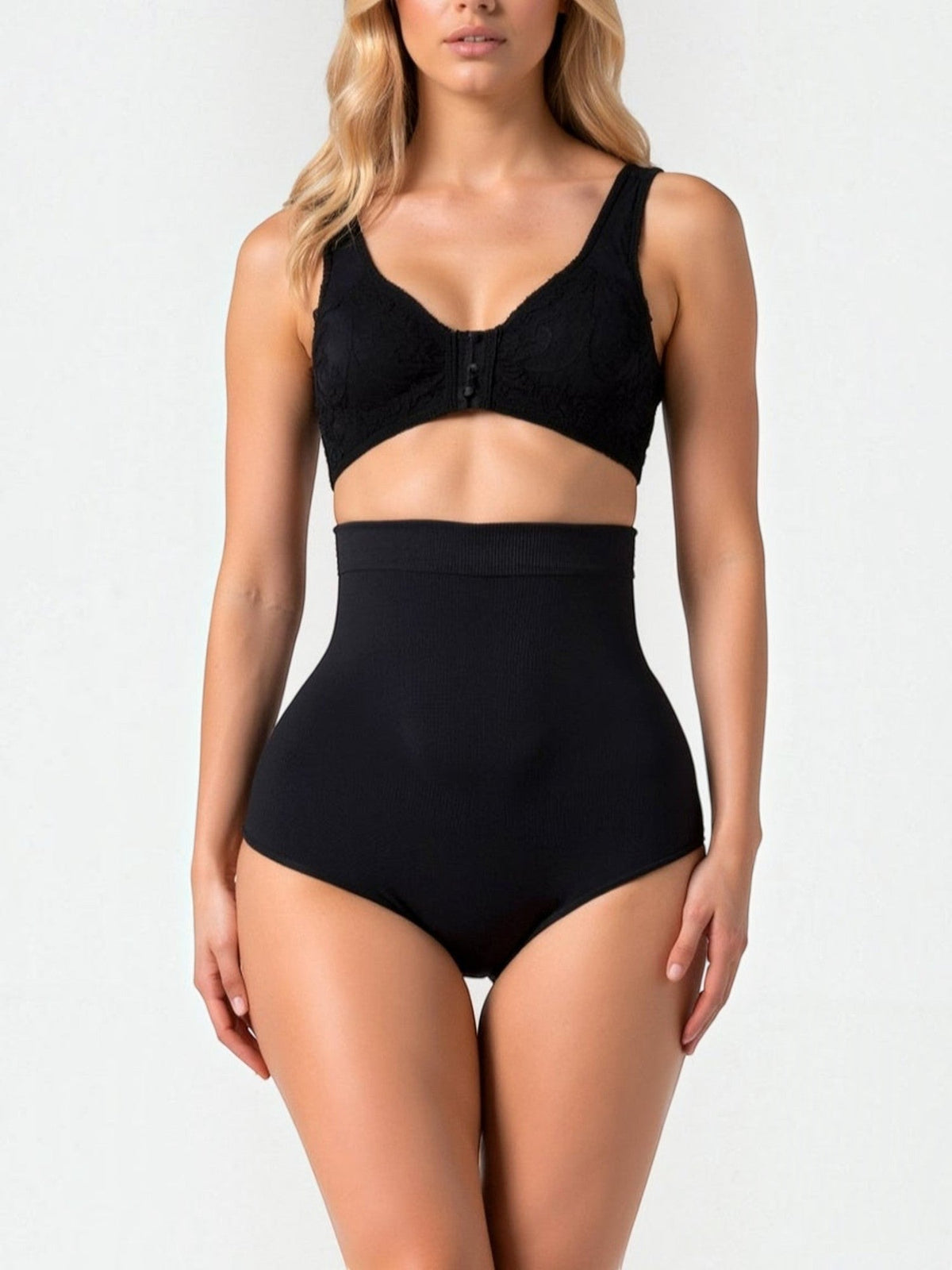 Nahtlose Slips mit hoher Taille