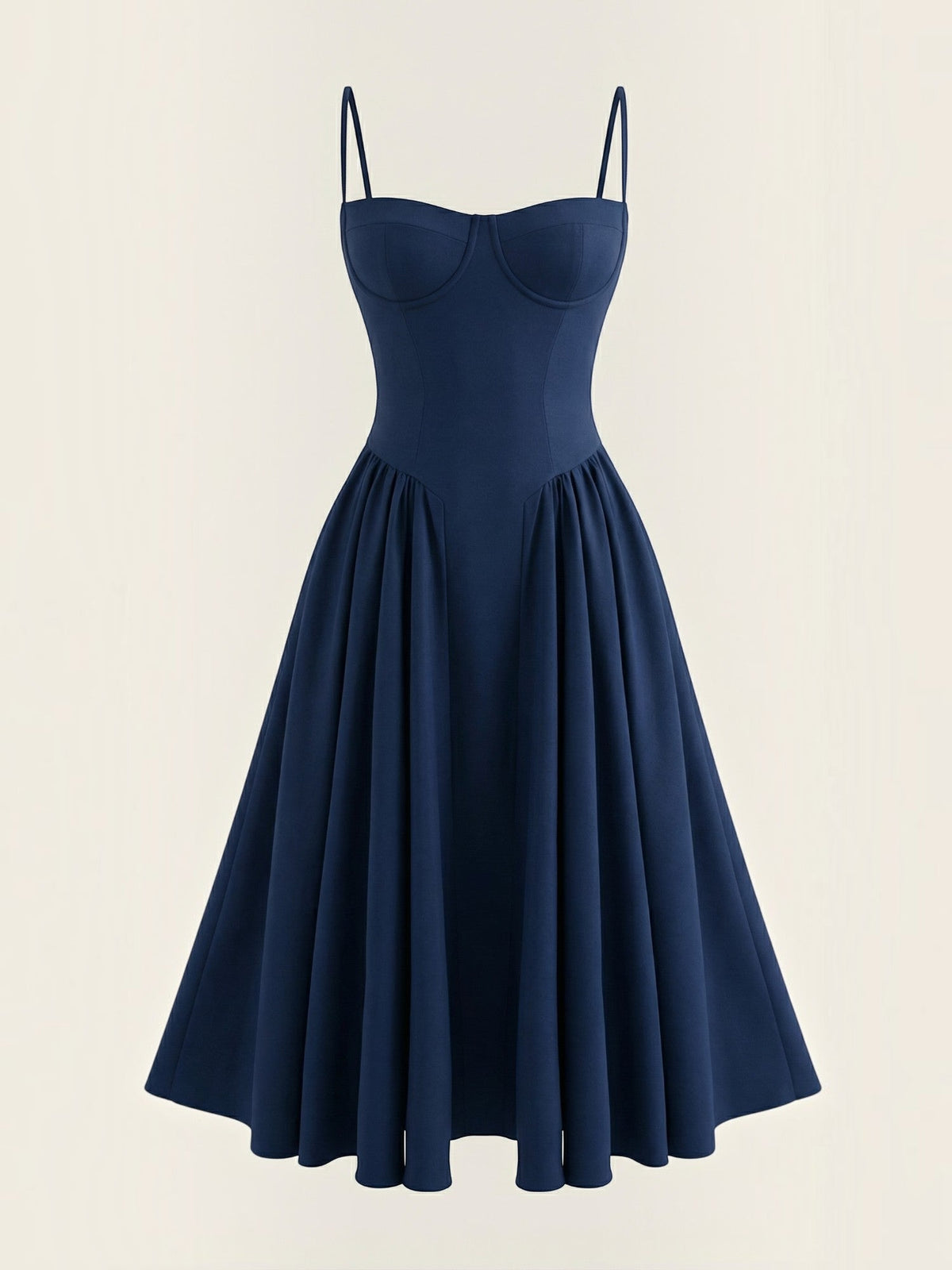 Odette Korsett-Midikleid