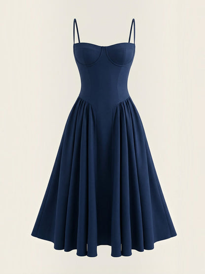 Odette Korsett-Midikleid