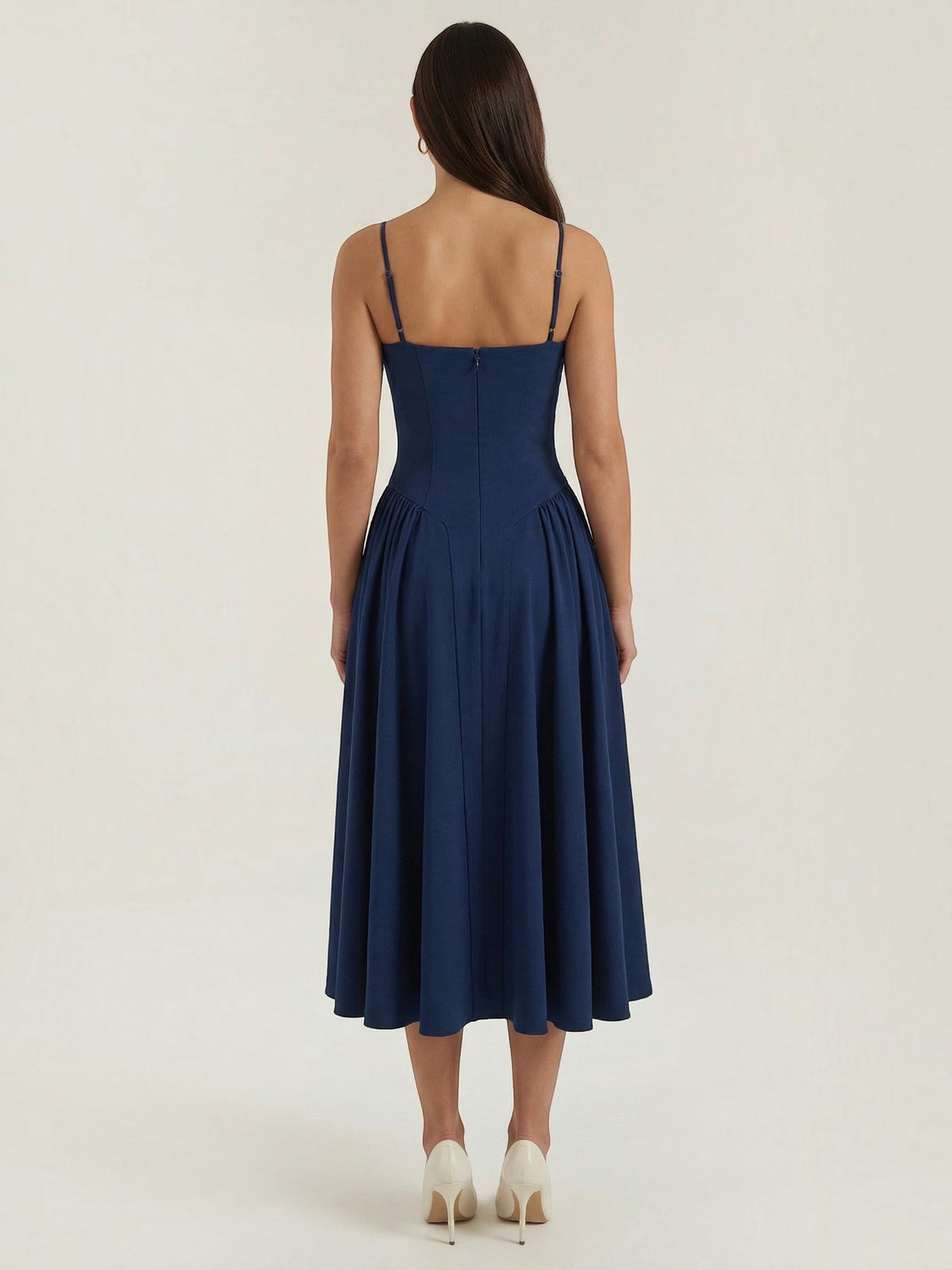 Odette Korsett-Midikleid