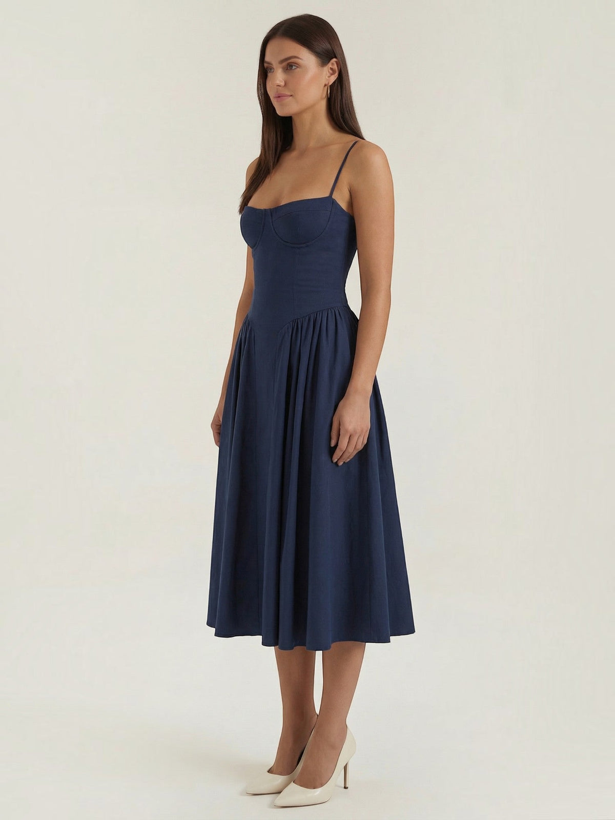 Odette Korsett-Midikleid