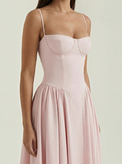 Odette Korsett-Midikleid