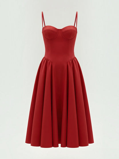 Odette Korsett-Midikleid