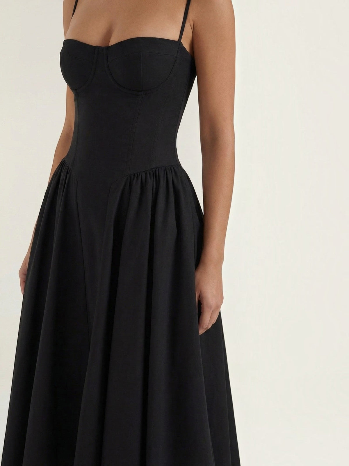 Odette Korsett-Midikleid