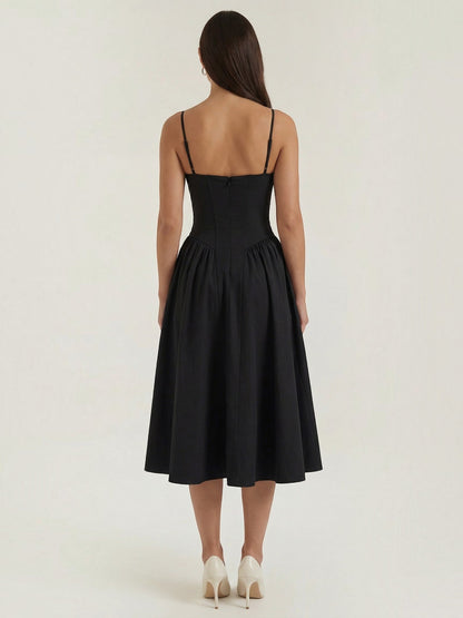 Odette Korsett-Midikleid