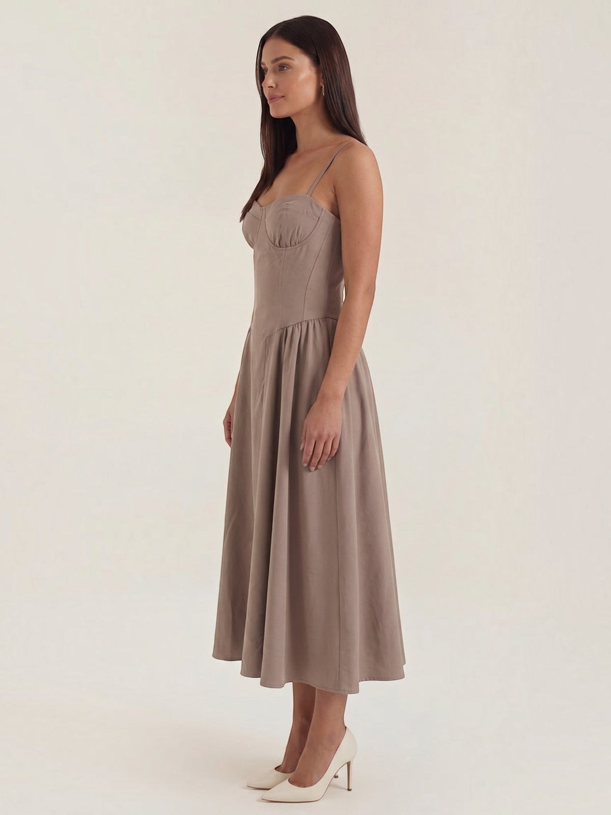 Odette Korsett-Midikleid