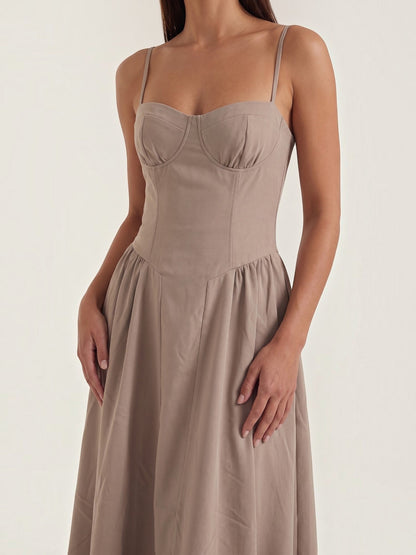 Odette Korsett-Midikleid