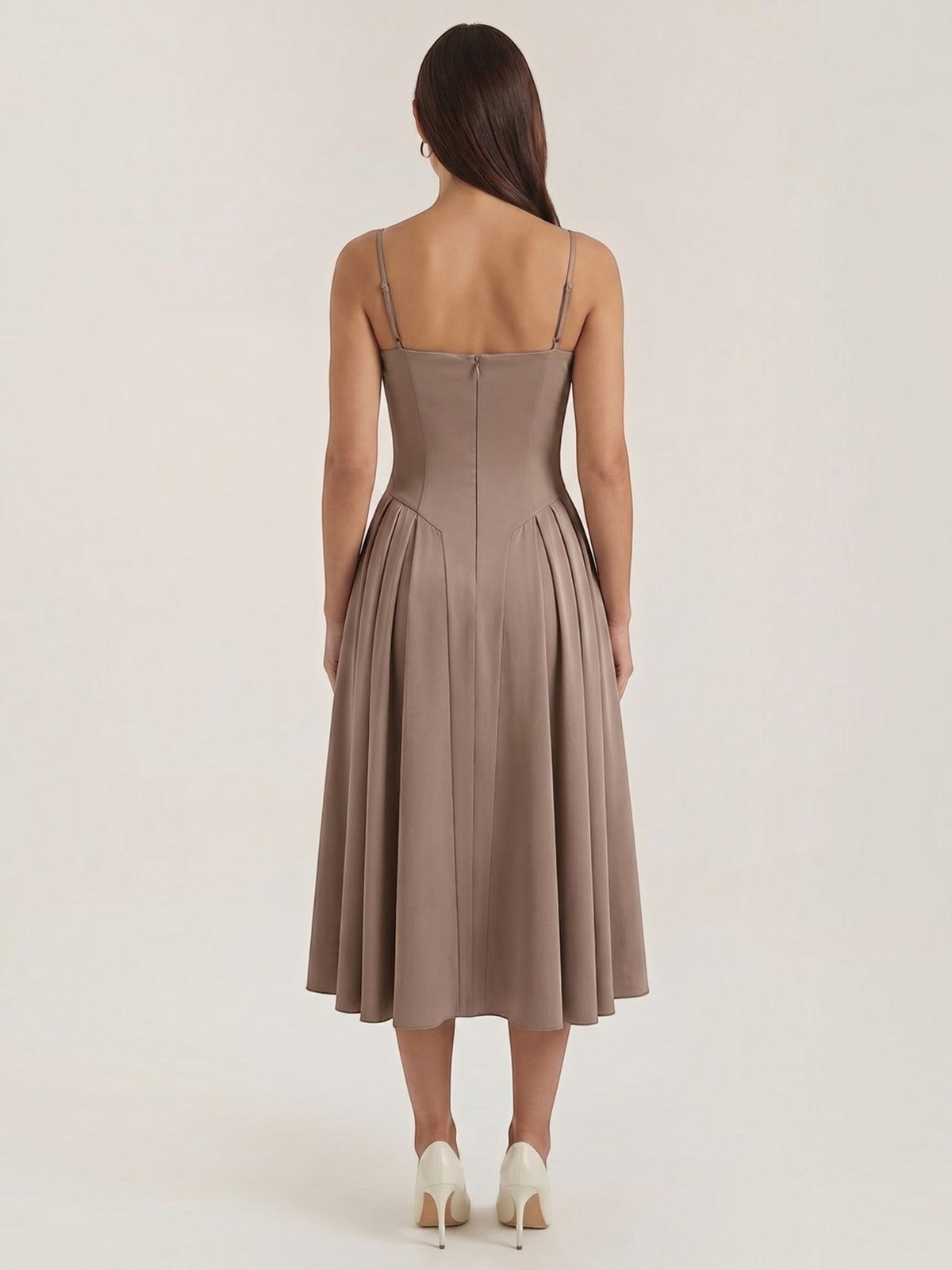 Odette Korsett-Midikleid
