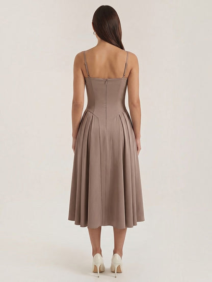 Odette Korsett-Midikleid
